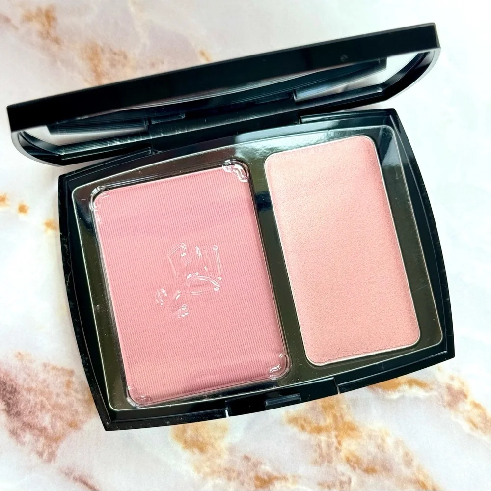 Lancome Blush Subtil Duo Powder Blush ~ Aplum / Perfect Pink ~ Cream Highlighter